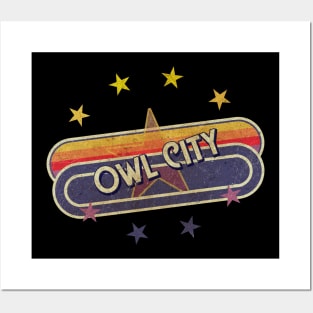 Owl City ElaCuteOfficeGirl Vintage Posters and Art